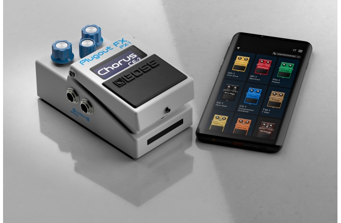 Pedalǎ stompbox Boss PX-1 Compact Plugout FX