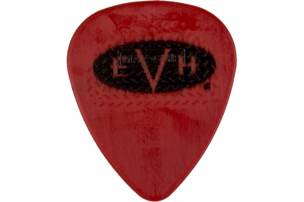 EVH Signature Picks Red/Black .60 mm 6 Count