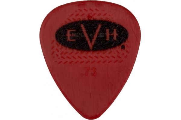 EVH Signature Picks Red/Black .73 mm 6 Count