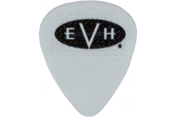 EVH Signature Picks White/Black .60 mm 6 Count