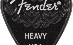 Pene de Chitară Fender 351 Shape Black Heavy (6)