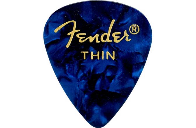 Pene de Chitară Fender 351 Shape Blue Moto Thin (144)