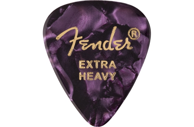 Pene de Chitară Fender 351 Shape Premium Picks Extra Heavy Purple Moto 12 Count