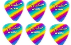 Pene de Chitară Fender 351 Shape Rainbow Medium (12)