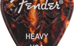 Pene de Chitară Fender 351 Shape Tortoise Shell Heavy (6)