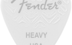 Pene de Chitară Fender 351 Shape White Heavy (6)
