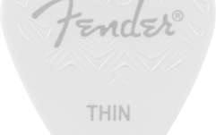 Pene de Chitară Fender 351 Shape White Thin (6)