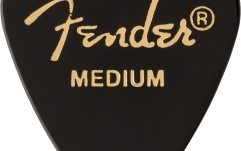 Pene de Chitară Fender Classic Celluloid Black 351 Shape Medium 12 Count