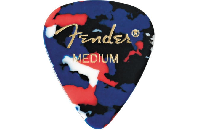 Pene de Chitară Fender Classic Celluloid Confetti 351 Shape Medium 144 Count