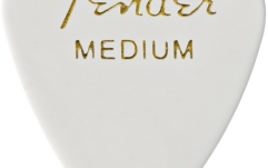 Pene de Chitară Fender Classic Celluloid White 351 Shape Medium 144 Count