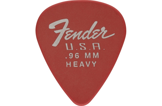 Pene de Chitară Fender Dura-Tone 351 Shape .96 Fiesta Red 12-Pack