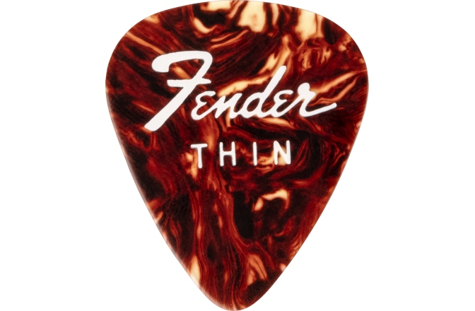 Pene de Chitară Fender Fine Electric Pick Tin - 12 Pack