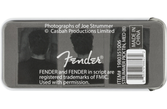 Pene de Chitară Fender Joe Strummer Pick Tin Medium (8)