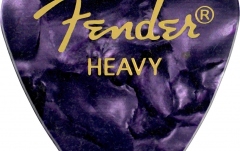 Pene de Chitară Fender Premium Celluloid 351 Shape Picks Heavy Purple Moto 12-Pack