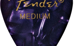 Pene de Chitară Fender Premium Celluloid 351 Shape Picks Medium Purple Moto 12-Pack