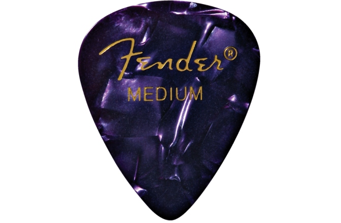 Pene de Chitară Fender Premium Celluloid 351 Shape Picks Medium Purple Moto 12-Pack