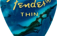 Pene de Chitară Fender Premium Celluloid 351 Shape Picks Thin Ocean Turquoise 12-Pack