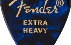 Pene de Chitară Fender Premium Celluloid Blue Moto 351 Shape Extra Heavy 12 Count
