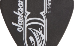 Pene de Chitară Jackson 351 Bomb Picks Black Extra Heavy 1.14mm