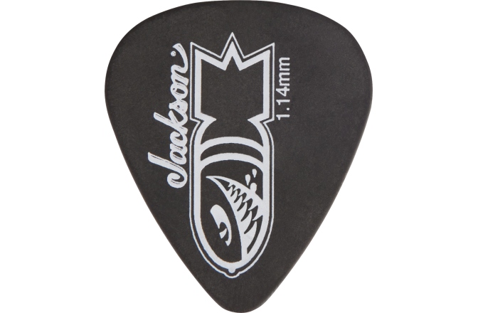 Pene de Chitară Jackson 351 Bomb Picks Black Extra Heavy 1.14mm