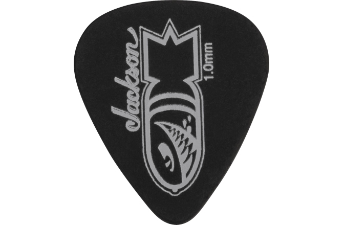 Pene de Chitară Jackson 351 Bomb Picks Black Heavy 1mm