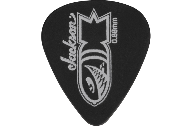 Pene de Chitară Jackson 351 Bomb Picks Black Med/Heavy .88mm