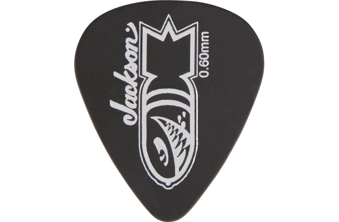 Pene de Chitară Jackson 351 Bomb Picks Black Thin/Med .60mm