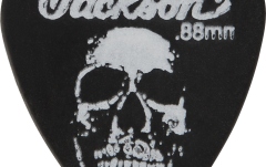 Pene de Chitară Jackson 451 Skull Picks Black Med/Heavy .88mm