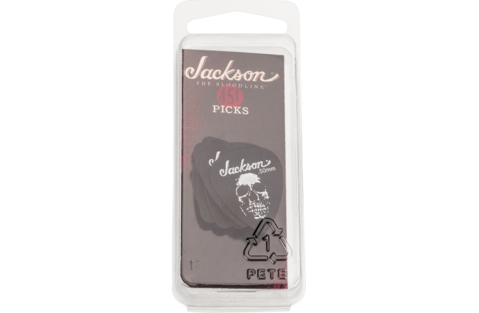 Pene de Chitară Jackson 451 Skull Picks Black Thin .50mm