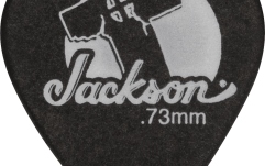 Pene de Chitară Jackson 551 Leaning Cross Picks Black Medium .73mm
