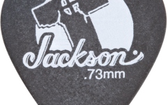 Pene de Chitară Jackson 551 Leaning Cross Picks Black Thin .50mm