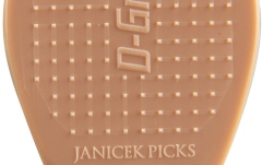 Pene de chitara set  Janicek Picks  Janicek  Nylonpicks 0,80 maro deschis set 6