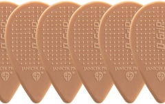 Pene de chitara set  Janicek Picks  Janicek  Nylonpicks 0,80 maro deschis set 6