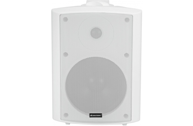 Pereche de difuzoare active cu 2 căi cu woofer de 6,5". Omnitronic ALP-6A Active Speaker Set white