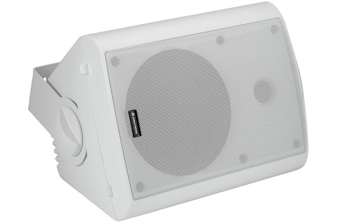 Pereche de difuzoare active cu 2 căi cu woofer de 6,5". Omnitronic ALP-6A Active Speaker Set white