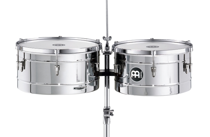 Pereche de timbale Meinl Marathon Series Timbales - Chrome