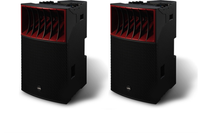 Pereche incinte active cu toc de transport VOID Acoustics Arclite - 2 pieces w/ rigging w/ flightcase