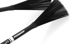 Perii de tobe Promark Heavy Nylon Brushes 2B Black