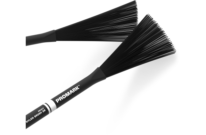 Perii de tobe Promark Heavy Nylon Brushes 2B Black