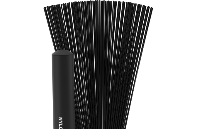 Perii de tobe Promark Heavy Nylon Brushes 2B Black