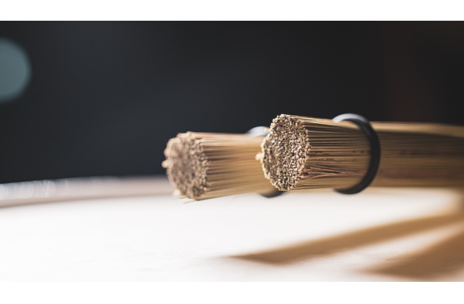 Perii pentru cajon Meinl Husk Brush