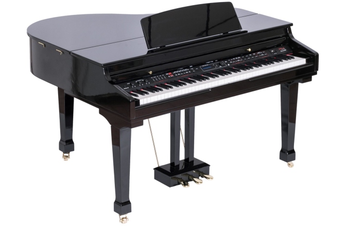 Pian digital cu coadă Orla GRAND 500 Black with Fatar keyboard