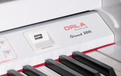 Pian digital cu coadă Orla GRAND 500 White with Fatar keyboard
