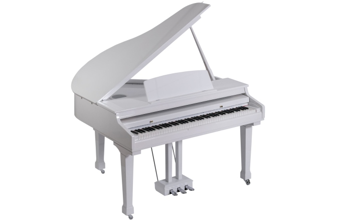 Pian digital cu coadă Orla GRAND 500 White with Fatar keyboard