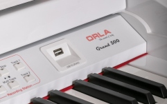 Pian digital cu coadă Orla GRAND 500 White with Fatar keyboard