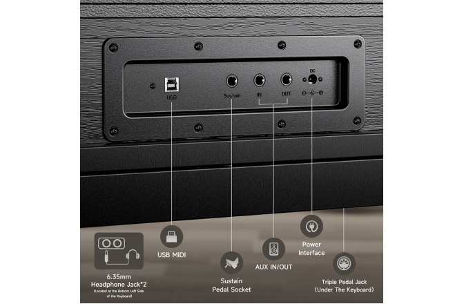 Pian digital  Donner S300 Oura