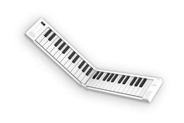 Folding Piano 49 Keys White Folding Piano 49 Keys White