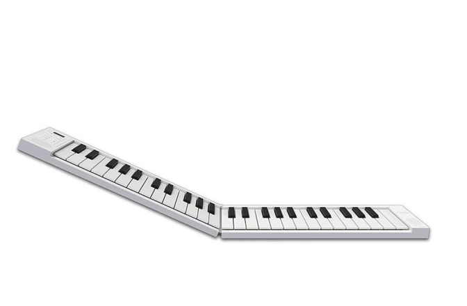 Pian digital pliabil Carry-On Folding Piano 49 Touch White