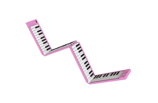 Pian digital pliabil Carry-On Folding Piano 88 Keys Pink