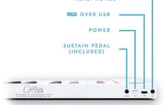 Pian digital pliabil Carry-On Folding Piano 88 Keys White
